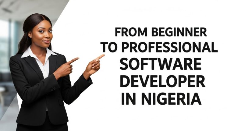 From Beginner to Professional Software Developer in Nigeria